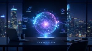 ChatGPT AI infographic explaining benefits, uses, and student learning